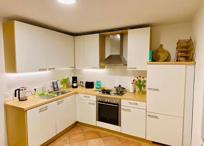 公寓 Traumhafte 115 Qm Am Steinhuder Meer, Ruhig, Komfortabel, Loggia, Parkplatz, Wifi 文斯托夫
